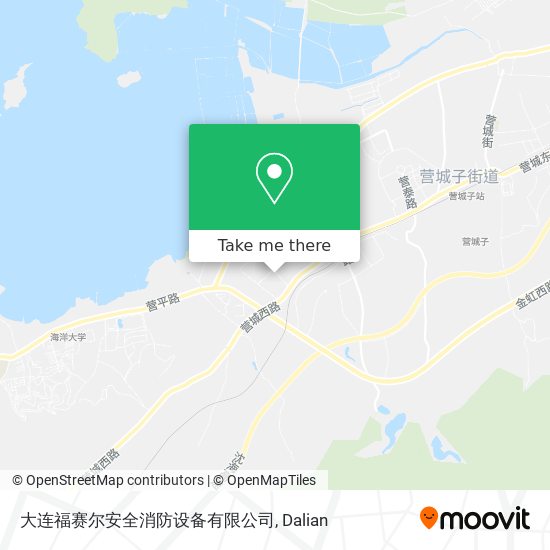 大连福赛尔安全消防设备有限公司 map