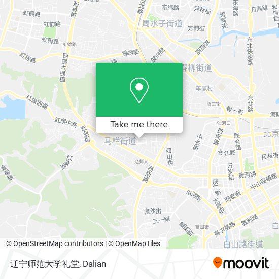 辽宁师范大学礼堂 map