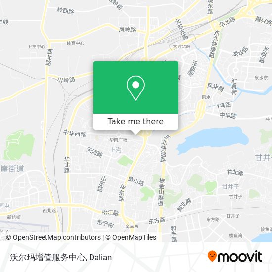 沃尔玛增值服务中心 map