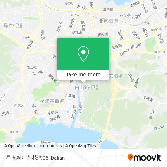 星海融汇莲花湾C5 map
