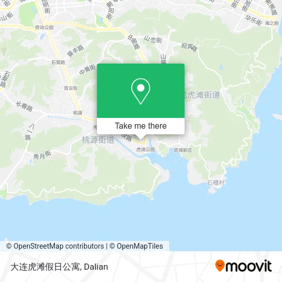 大连虎滩假日公寓 map
