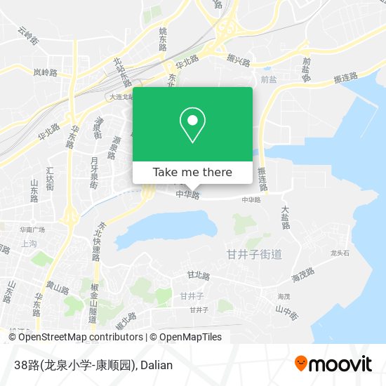 38路(龙泉小学-康顺园) map