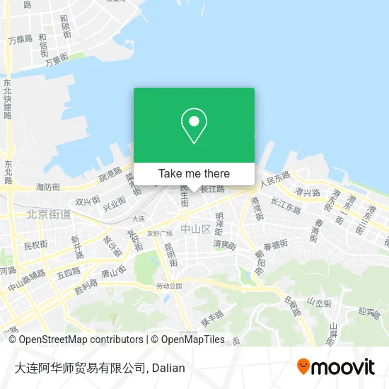 大连阿华师贸易有限公司 map