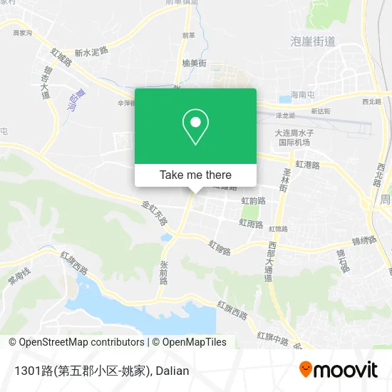 1301路(第五郡小区-姚家) map
