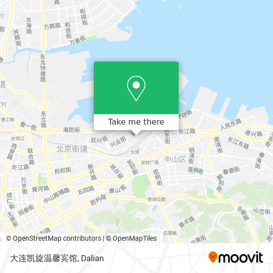 大连凯旋温馨宾馆 map