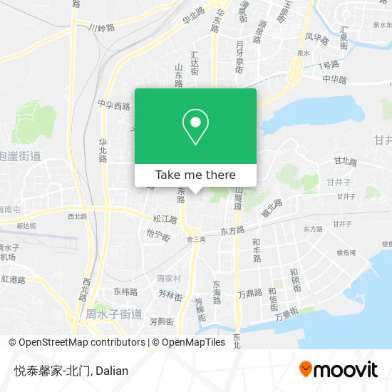 悦泰馨家-北门 map