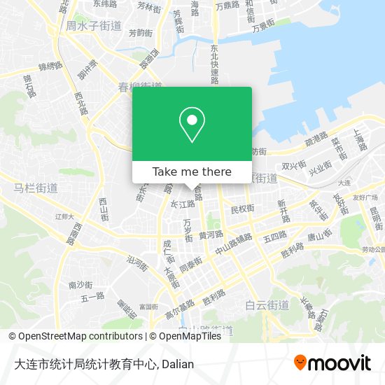 大连市统计局统计教育中心 map