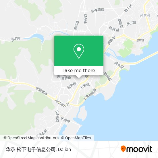 华录·松下电子信息公司 map