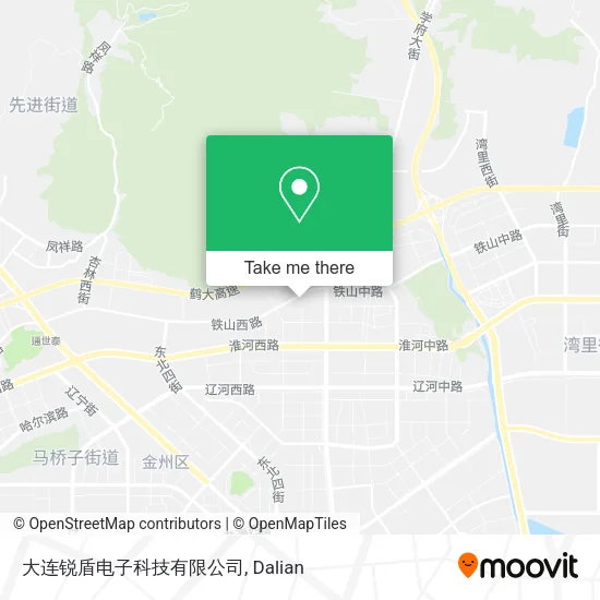 大连锐盾电子科技有限公司 map