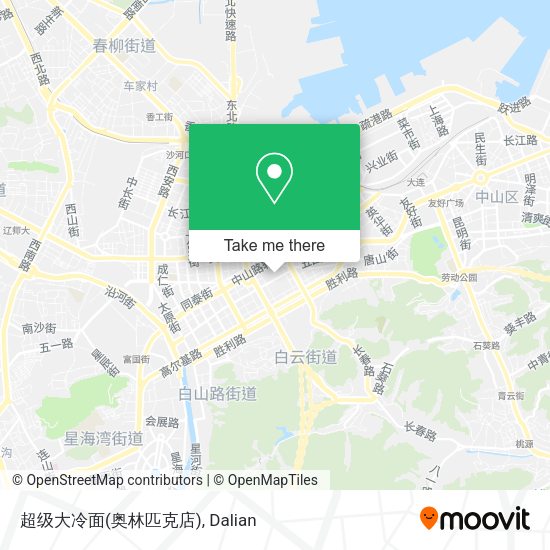 超级大冷面(奥林匹克店) map