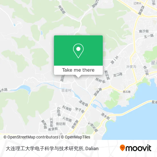 大连理工大学电子科学与技术研究所 map