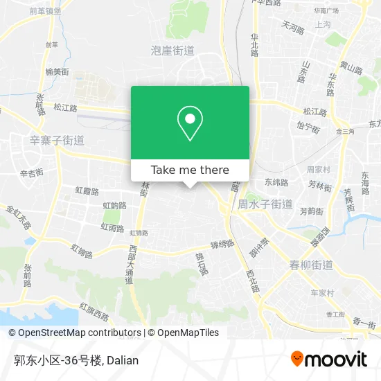 郭东小区-36号楼 map