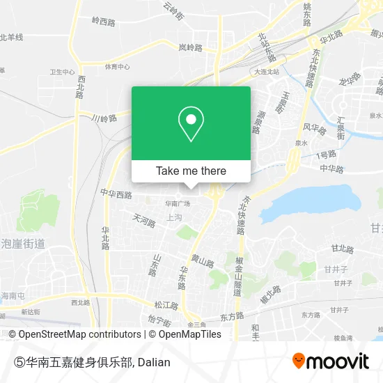 ⑤华南五嘉健身俱乐部 map