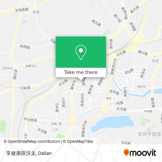 享健康跟沃走 map