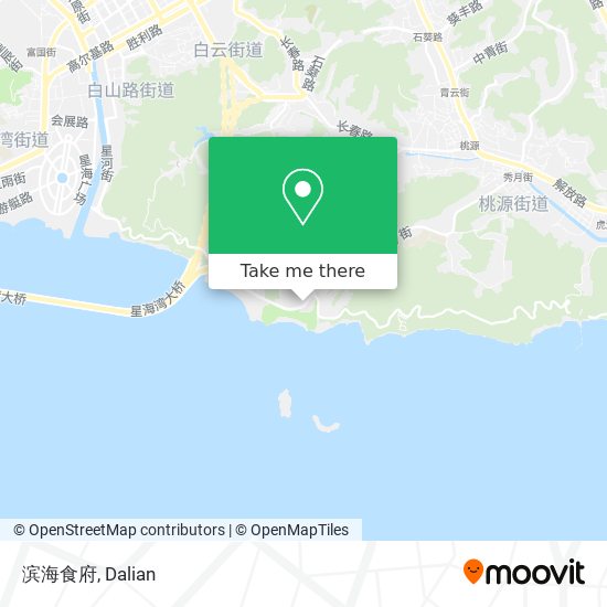 滨海食府 map