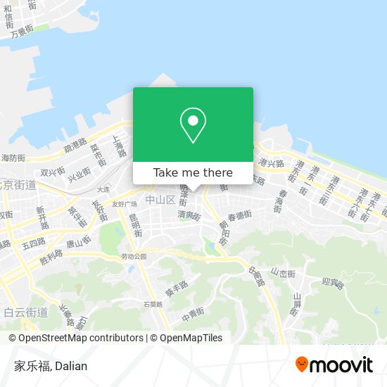 家乐福 map