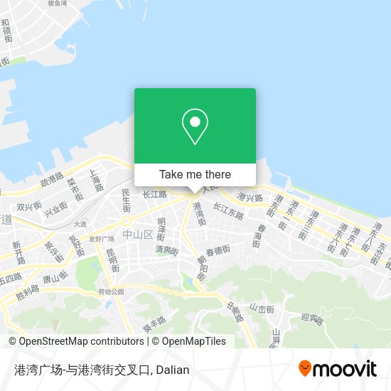港湾广场-与港湾街交叉口 map