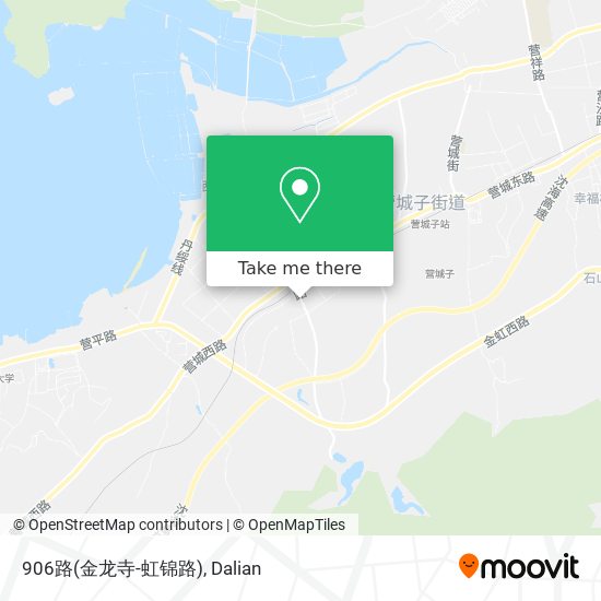 906路(金龙寺-虹锦路) map