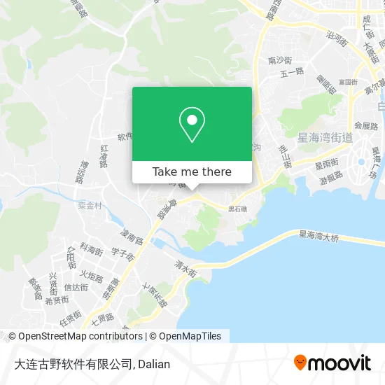 大连古野软件有限公司 map