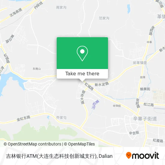 吉林银行ATM(大连生态科技创新城支行) map