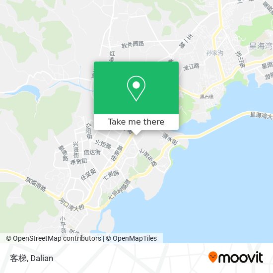 客梯 map