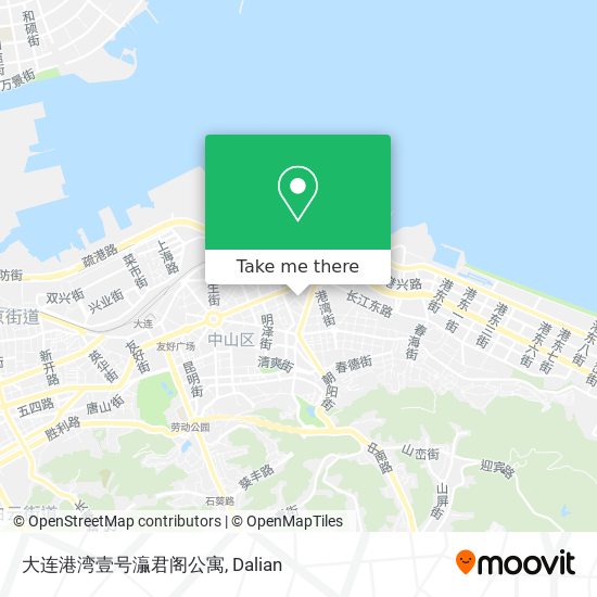 大连港湾壹号灜君阁公寓 map