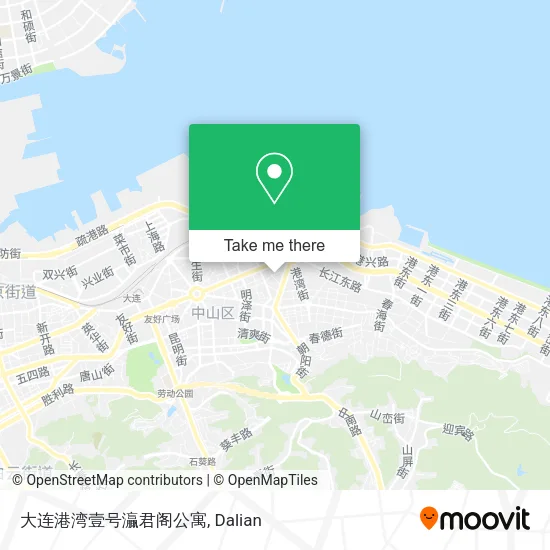 大连港湾壹号灜君阁公寓 map