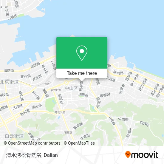 清水湾松骨洗浴 map