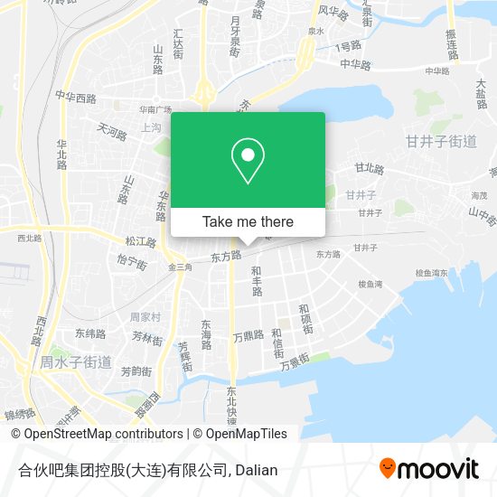 合伙吧集团控股(大连)有限公司 map