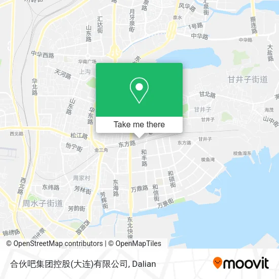 合伙吧集团控股(大连)有限公司 map