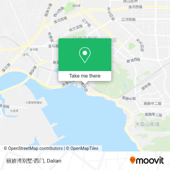 丽娇湾别墅-西门 map