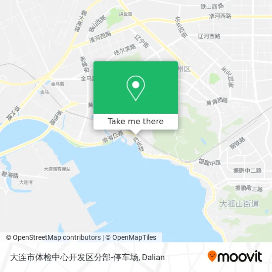 大连市体检中心开发区分部-停车场 map