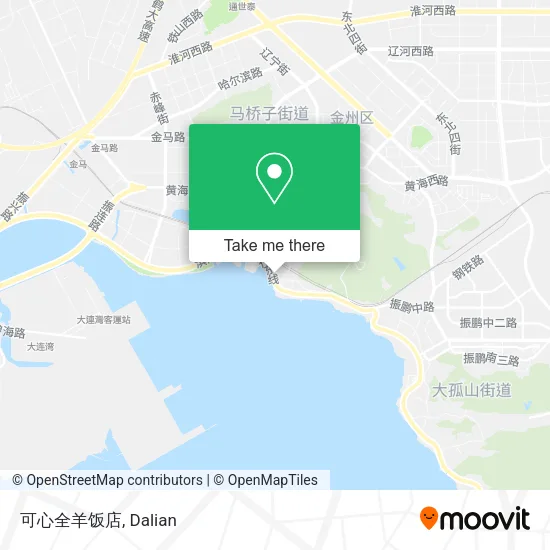 可心全羊饭店 map