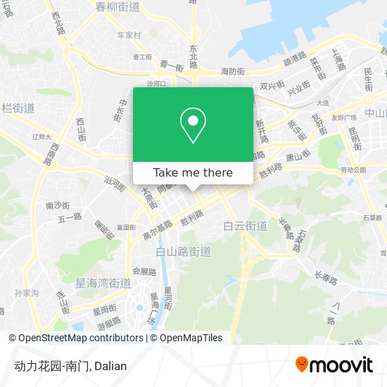 动力花园-南门 map