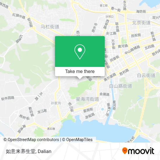 如意来养生堂 map