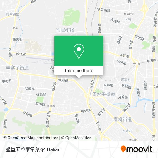 盛益五谷家常菜馆 map