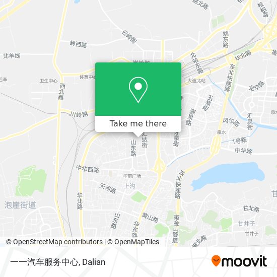 一一汽车服务中心 map