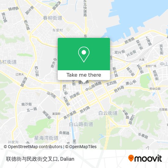 联德街与民政街交叉口 map