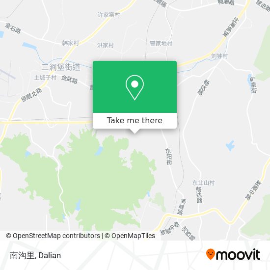 南沟里 map