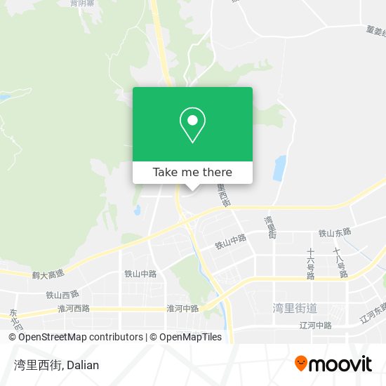 湾里西街 map