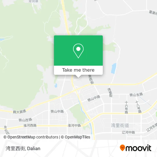 湾里西街 map