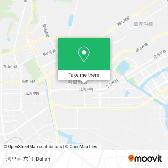 湾里南-东门 map