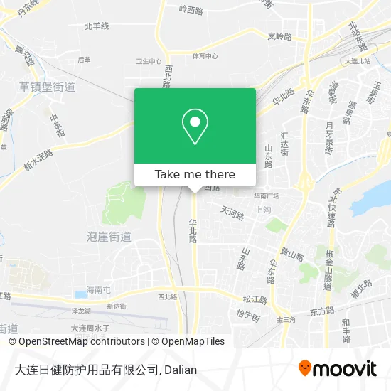 大连日健防护用品有限公司 map