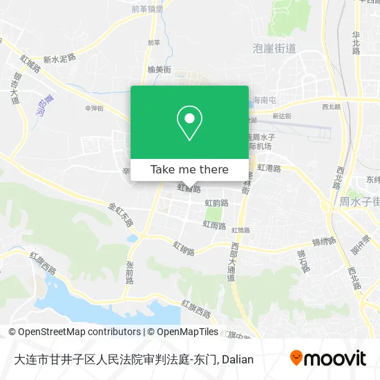 大连市甘井子区人民法院审判法庭-东门 map