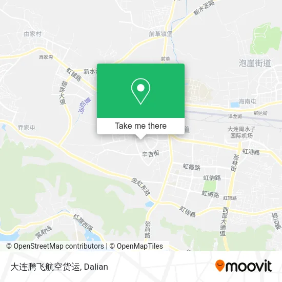 大连腾飞航空货运 map