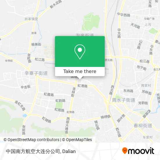 中国南方航空大连分公司 map