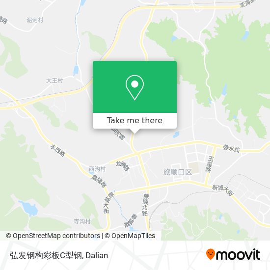 弘发钢构彩板C型钢 map