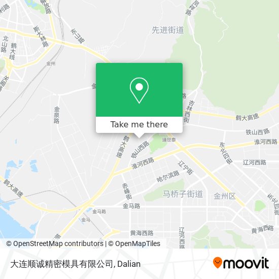 大连顺诚精密模具有限公司 map