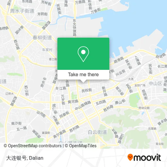 大连银号 map