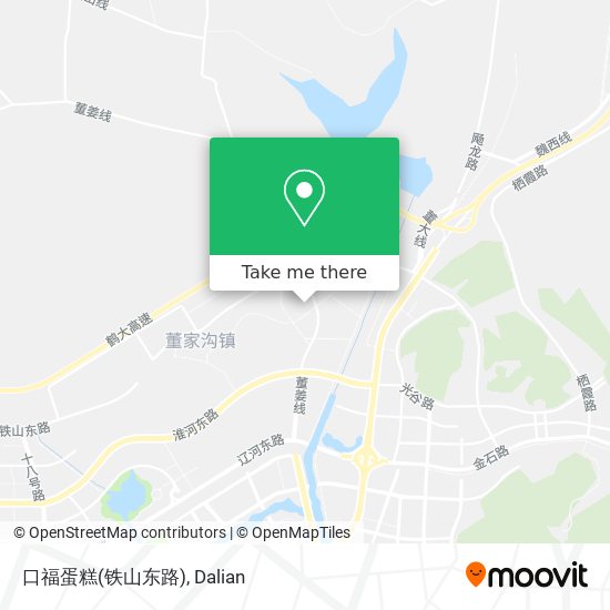 口福蛋糕(铁山东路) map